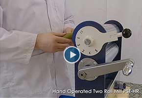 Small desk-top Vertical Electric Roll Mill